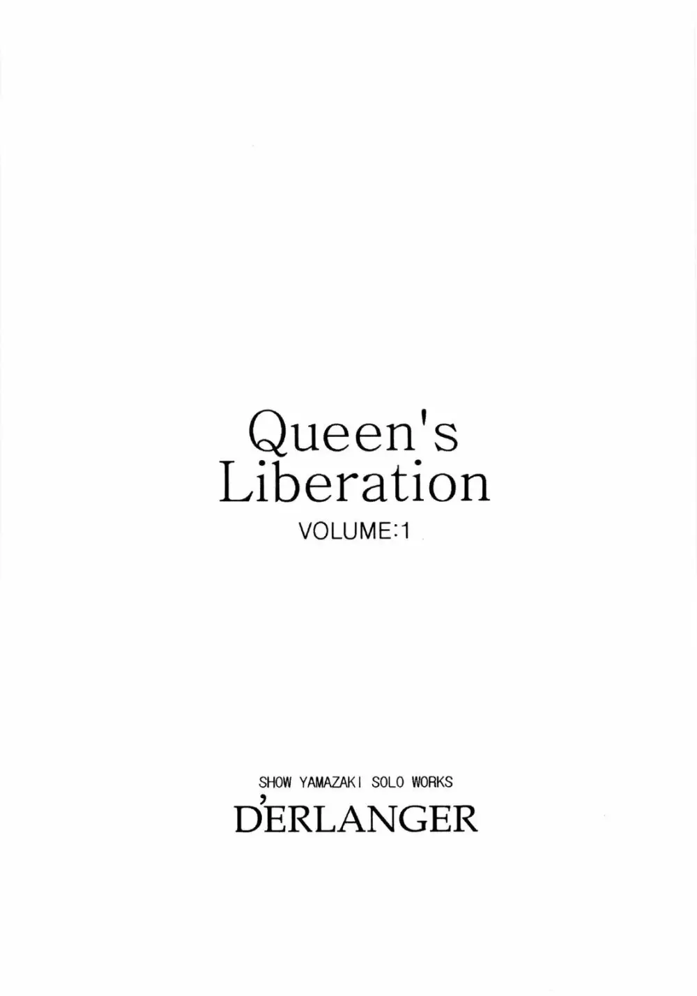 Queen's Liberation VOLUME 1 Page.3