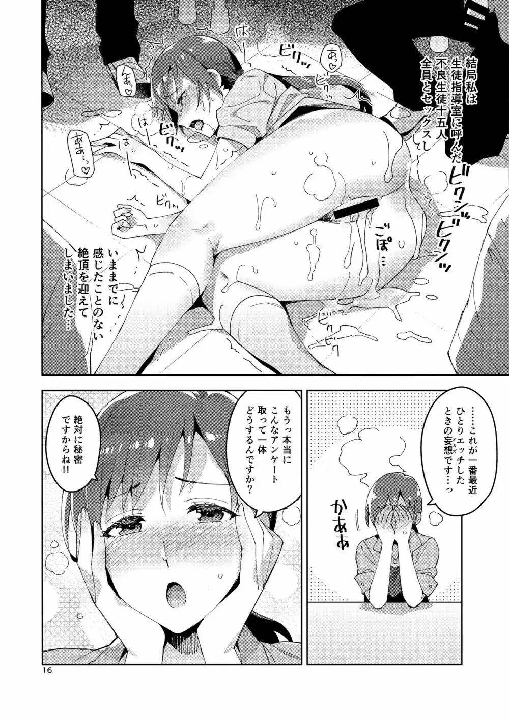 Cinderella, 妄想アイドル報告 Page.15