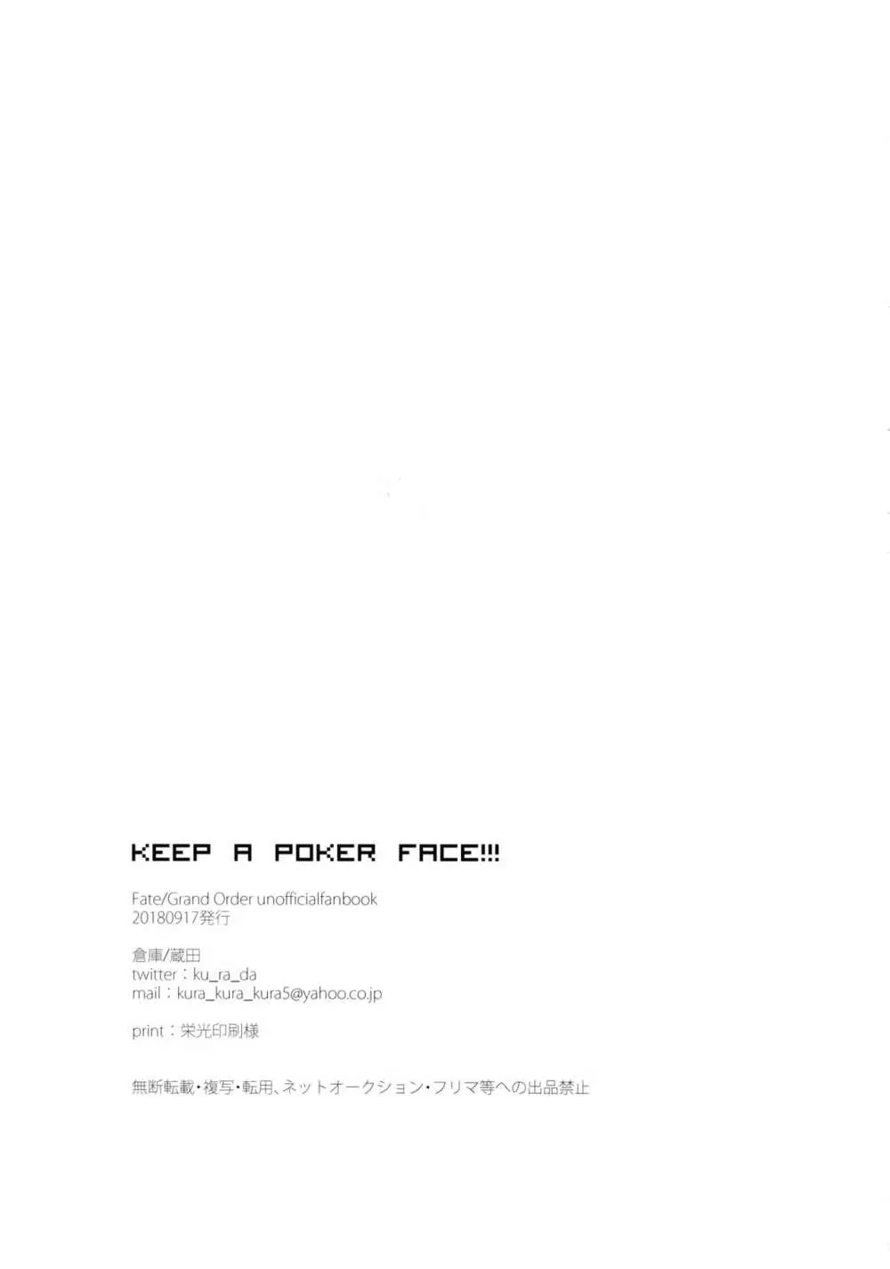 KEEP A POKER FACE!!! Page.28