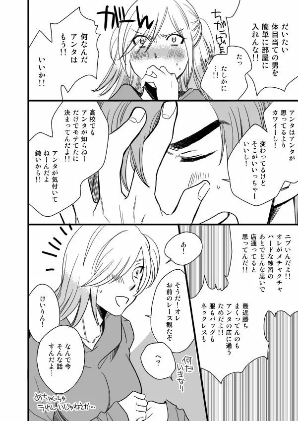 銅橋×青八木女体化まんが Page.30