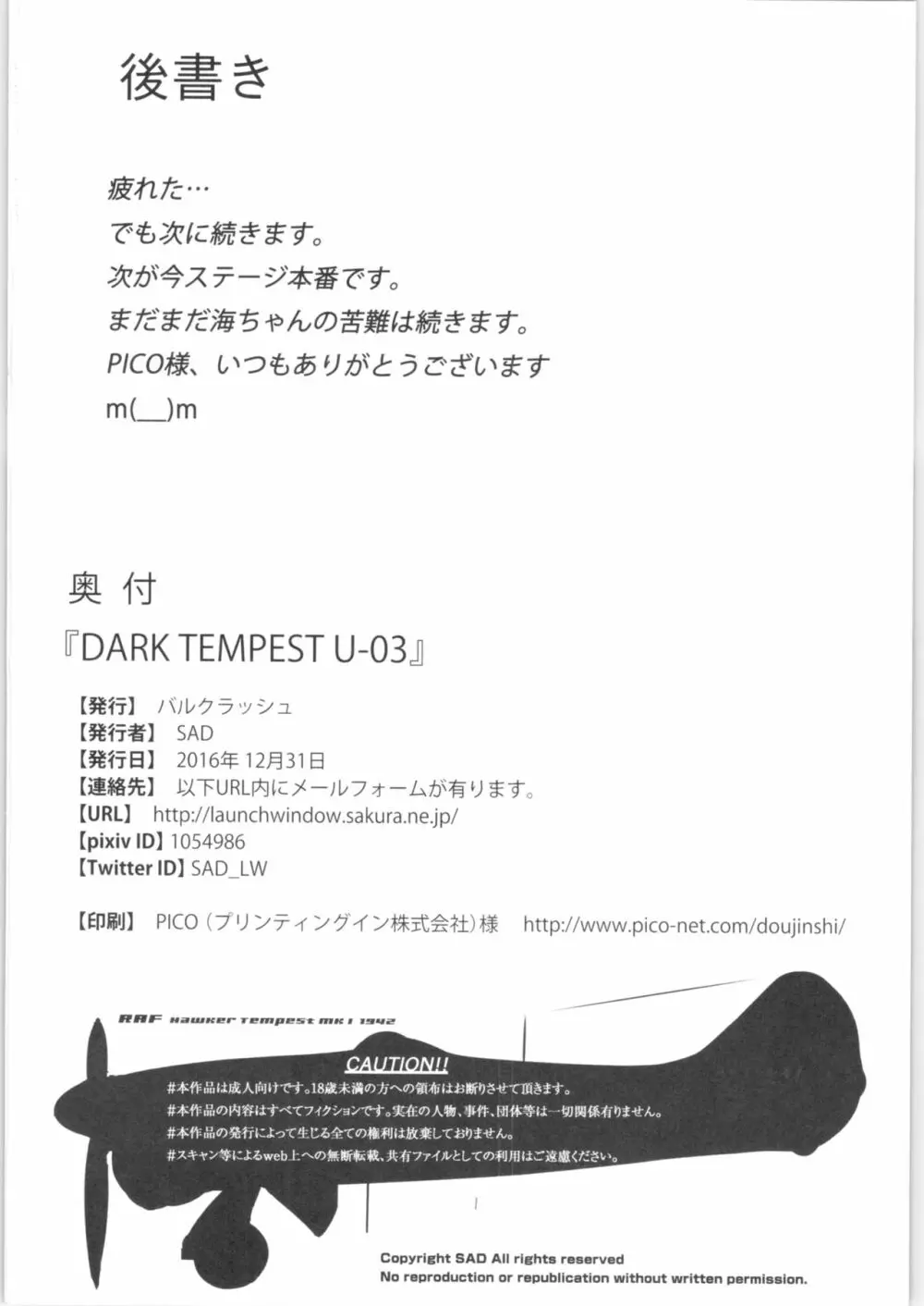 DARK TEMPEST U-03 Page.29