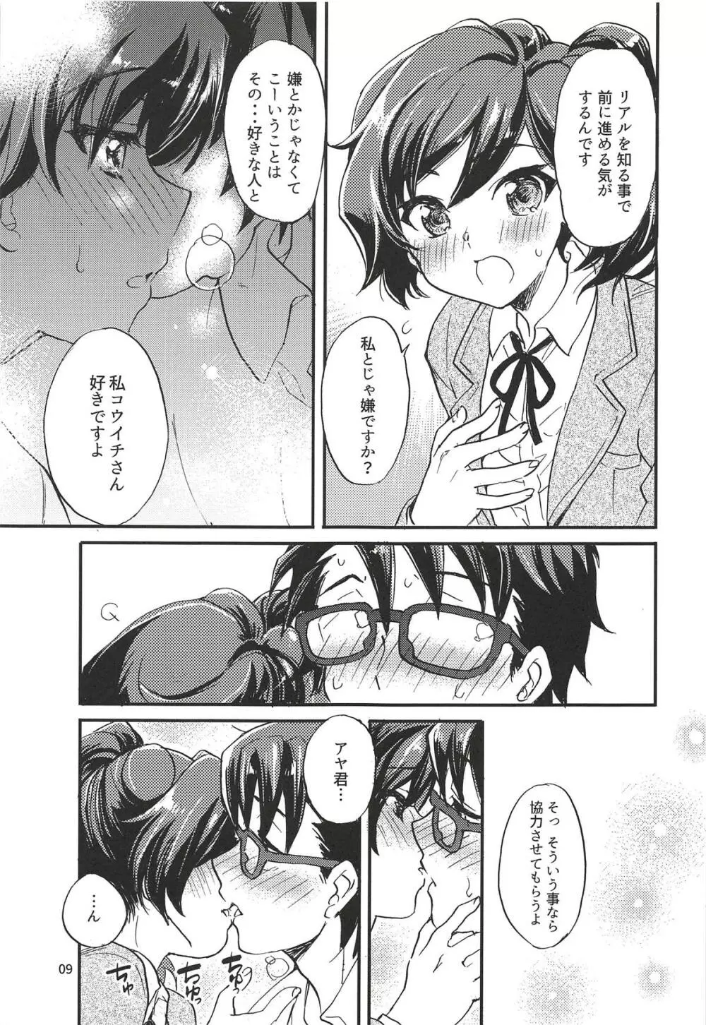 「アヤメこんてぃにゅ～」 Page.8