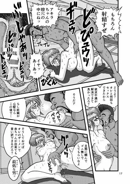 セク友遊び妻アキラ Page.17