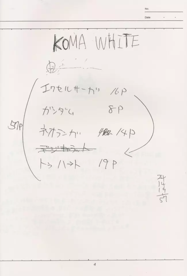 KOMA WHITE {Gundam, NeoRanga, Excel Saga, To Heart} Page.3