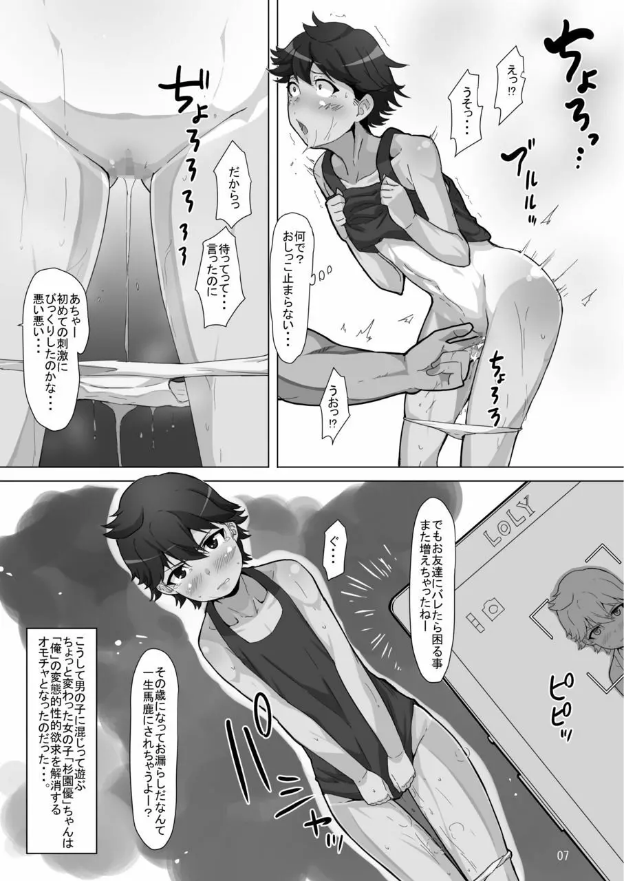 お前…女だったのか…〜やんちゃ少女 杉園優編〜 Page.6