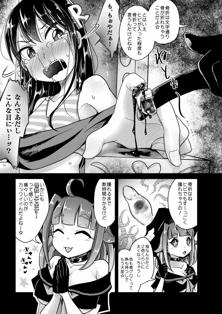 リョナ図鑑～指責め・眼球責め～ Page.9