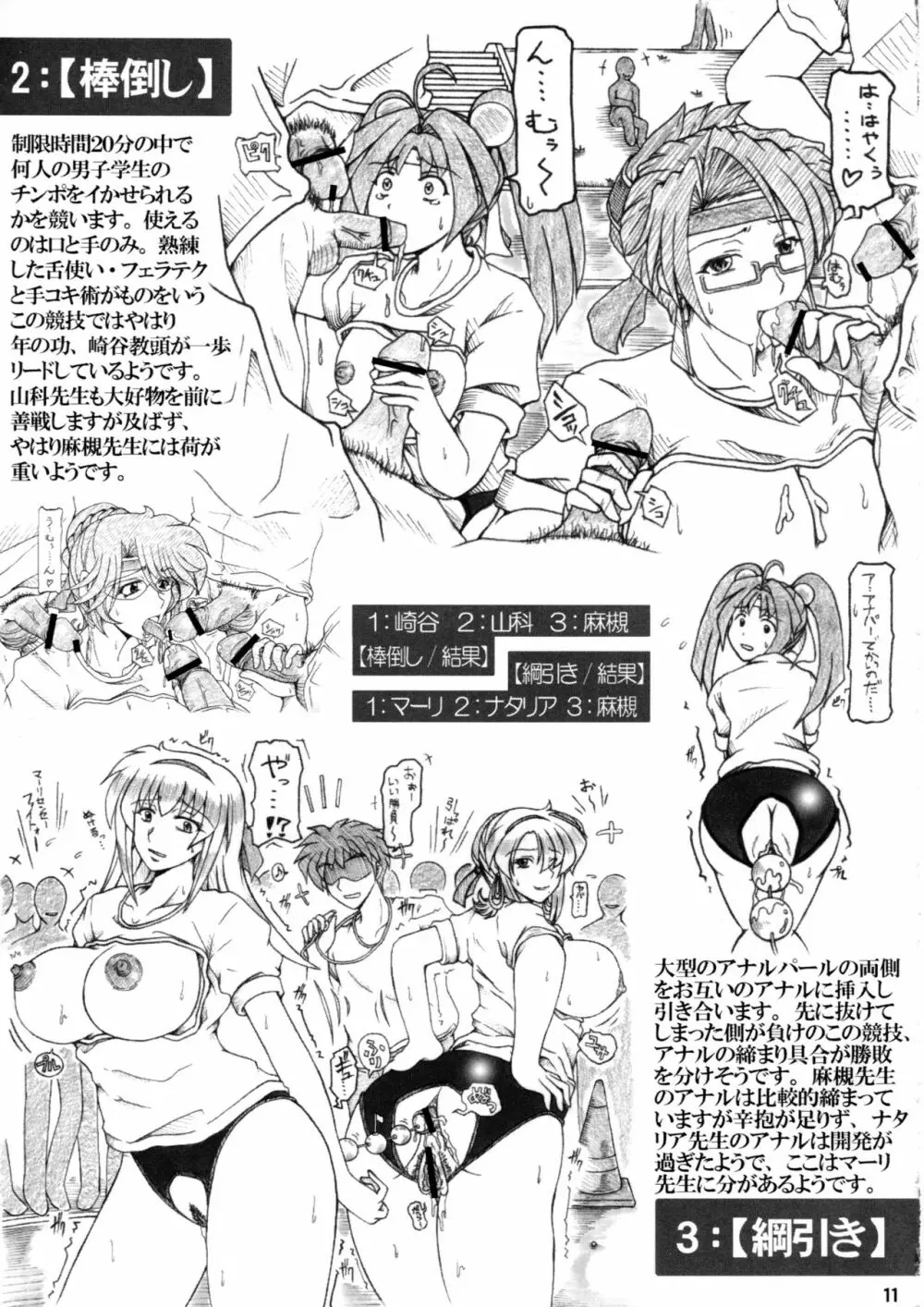 女教師群凌辱艶痴態 II season Page.10