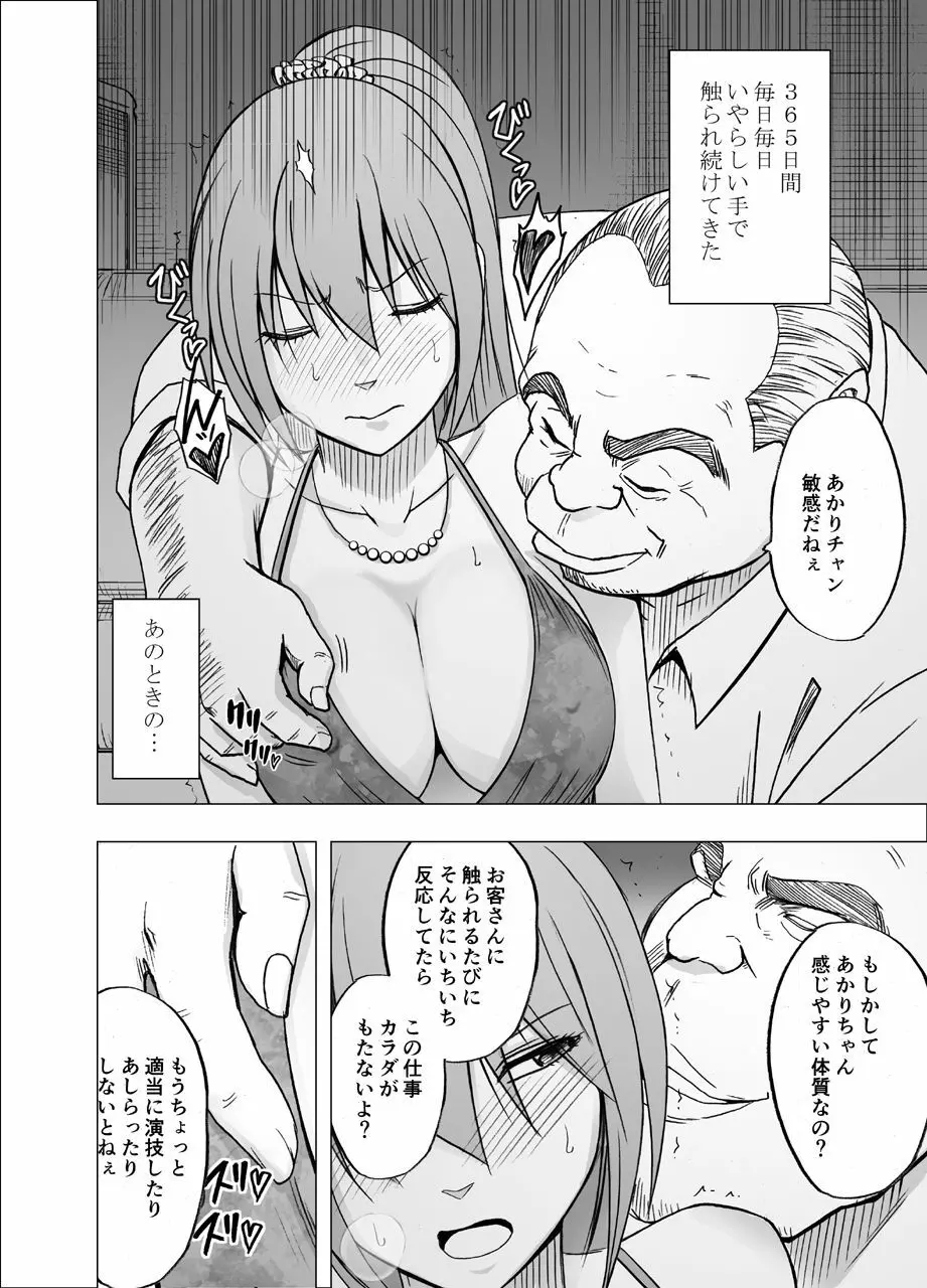 1年間痴漢され続けた女 -おっぱいパブ編- Page.8