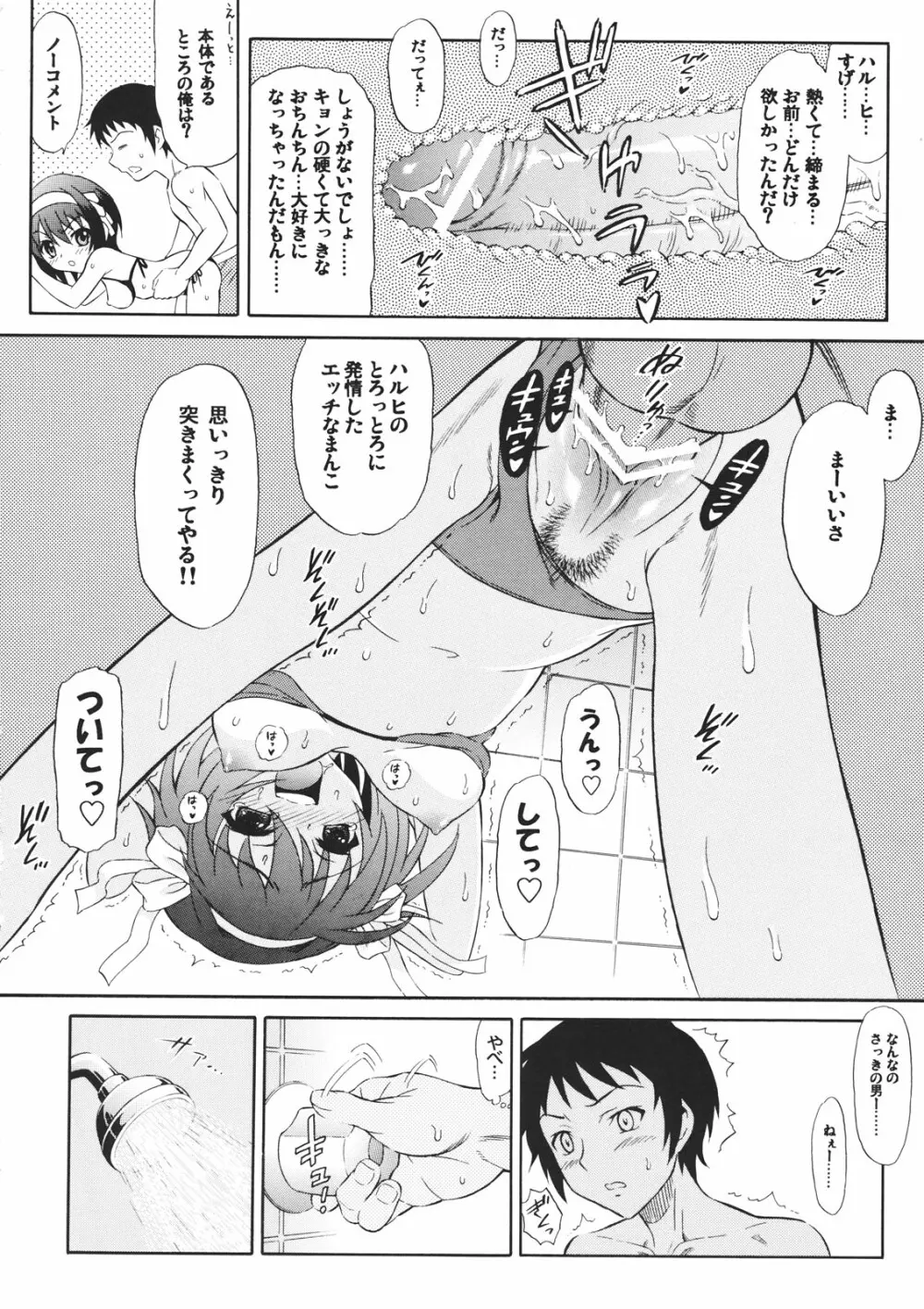 涼宮ハルヒの灼熱 Page.9