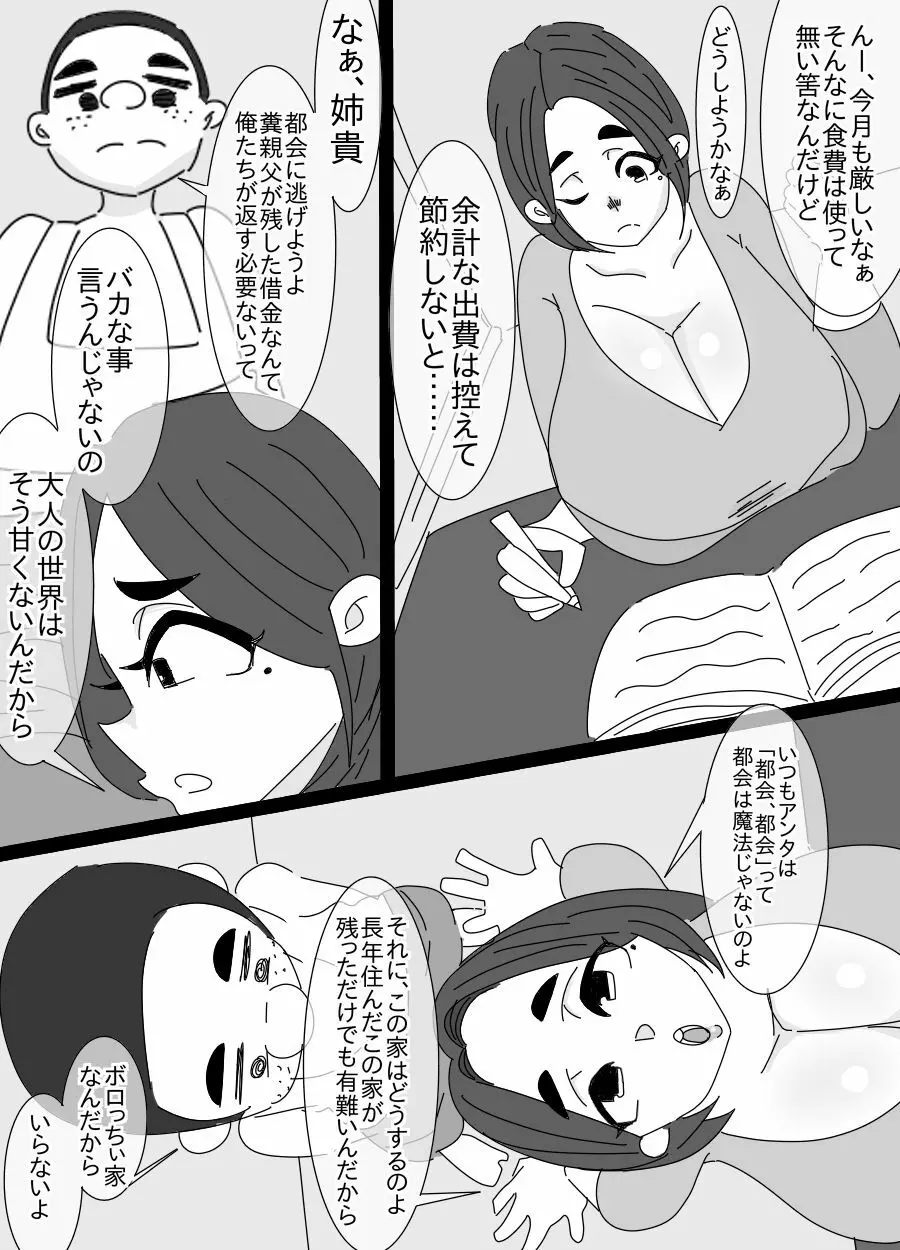 河童とオッサンに犯された姉貴 Page.2