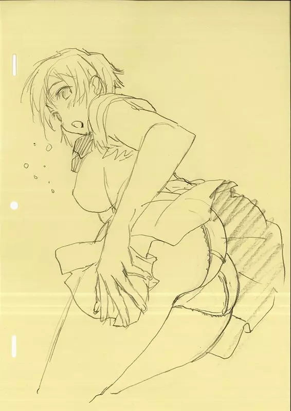 Misaki and Mika Sensei Sketchbook Page.38
