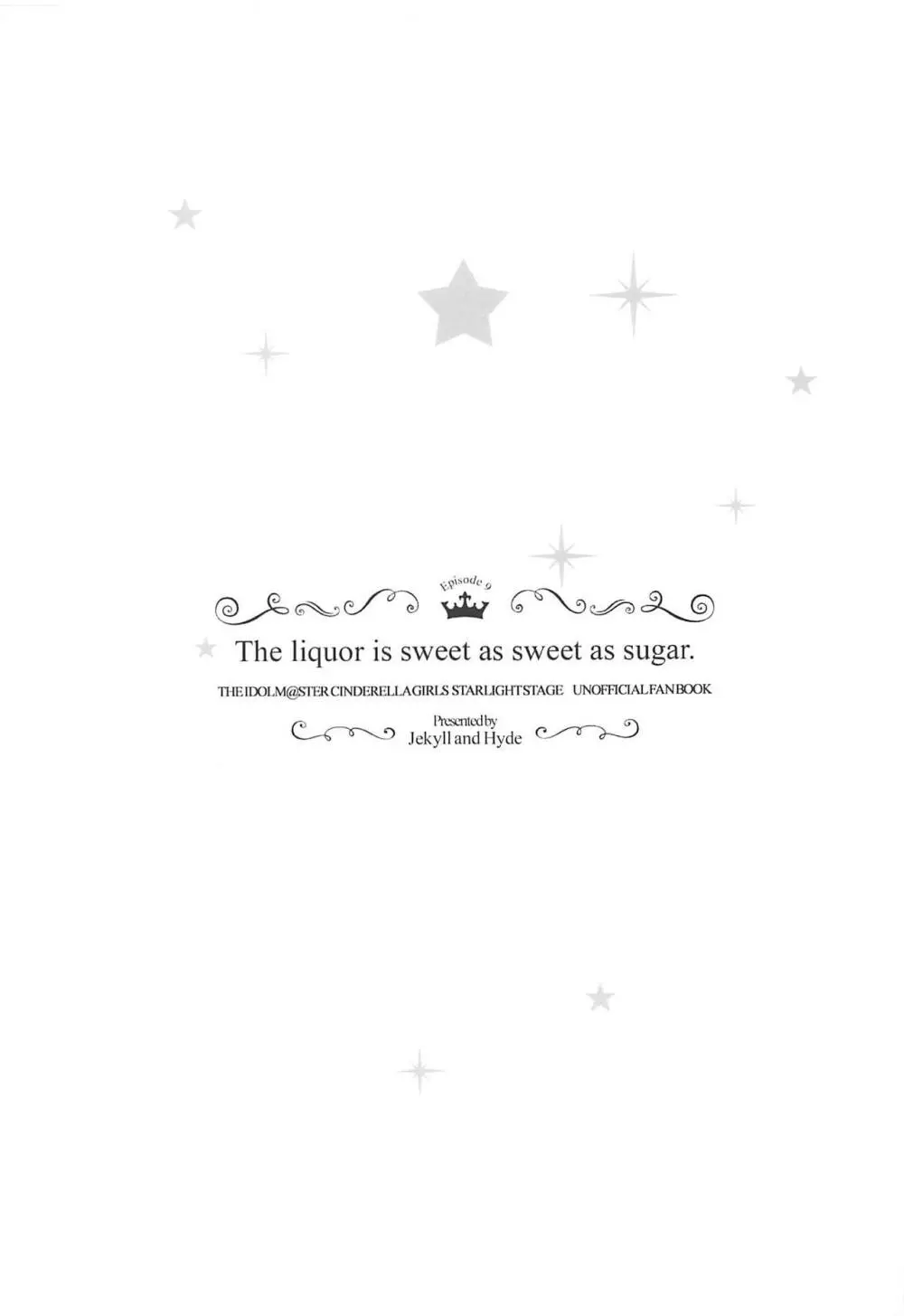 The liquor is sweet as sweet as sugar. Page.24