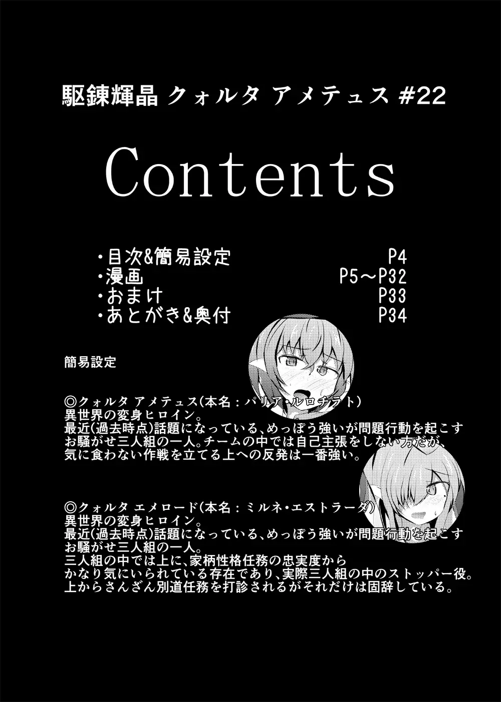 駆錬輝晶 クォルタ アメテュス #22 Page.3