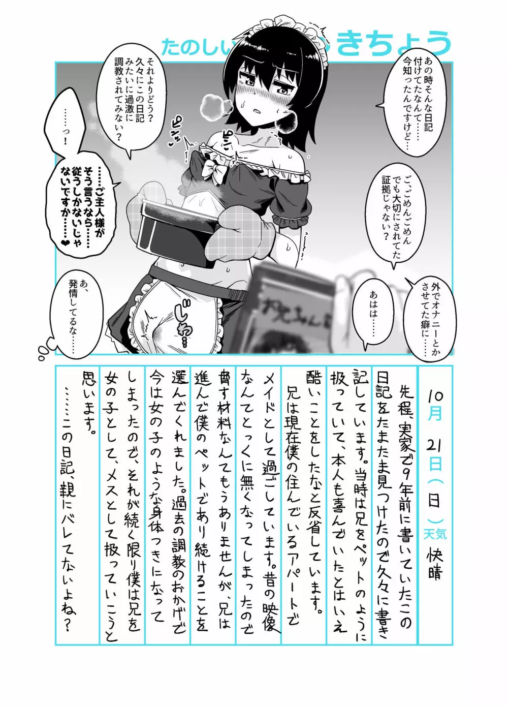 お兄ちゃん調教日記 Page.39