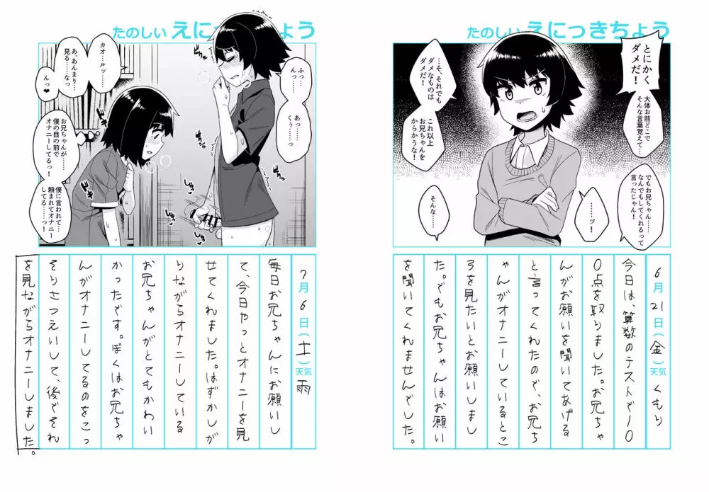 お兄ちゃん調教日記 Page.5