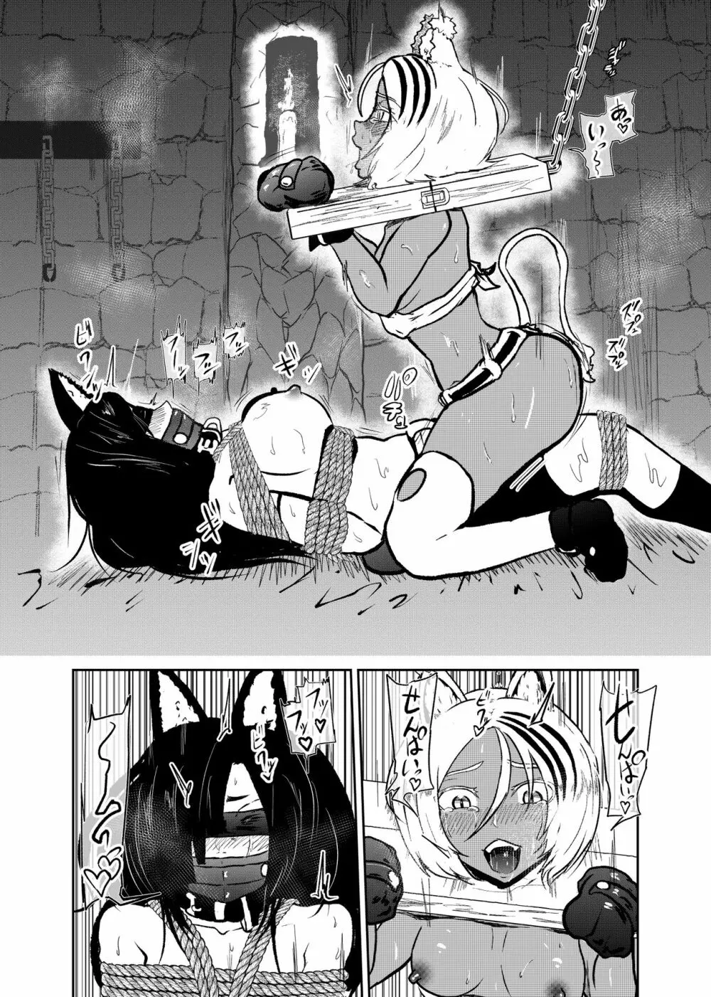ヴァンパレイド8 ～白猫 黒狼 拘束編～ Page.18