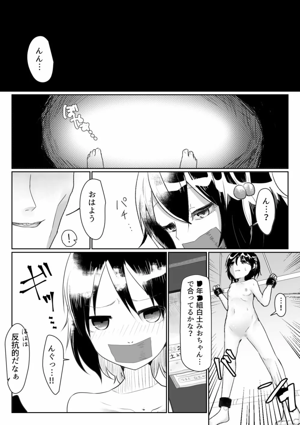 「だれかたすけて」～ロリを拉致って性器と精神破壊～ Page.1