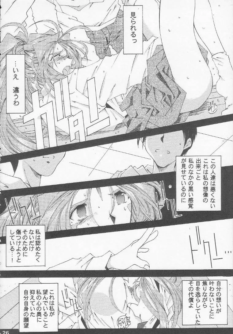 [RPGカンパニー2 (遠海はるか)] Silent Bell - Ah! My Goddess Outside-Story The Latter Half - 2 and 3 (ああっ女神さまっ) Page.25
