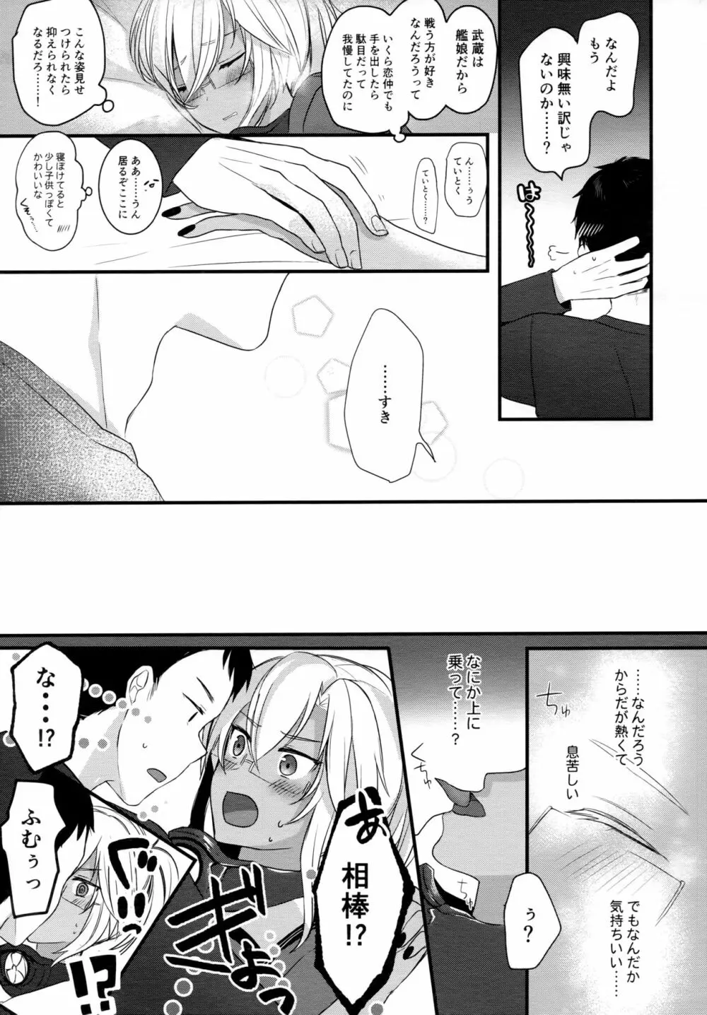 武蔵さんの夜事情 初夜編 Page.10