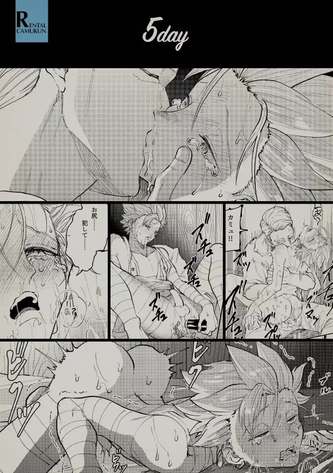 レンタルかみゅくん5day Page.1