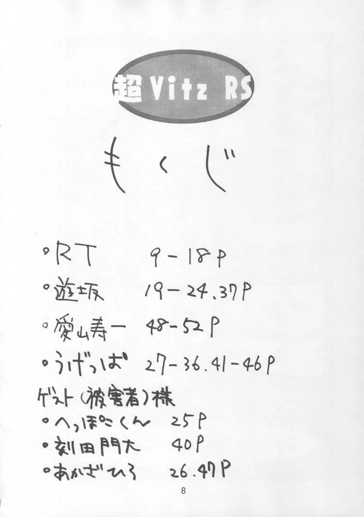 超 Vitz RS Page.7