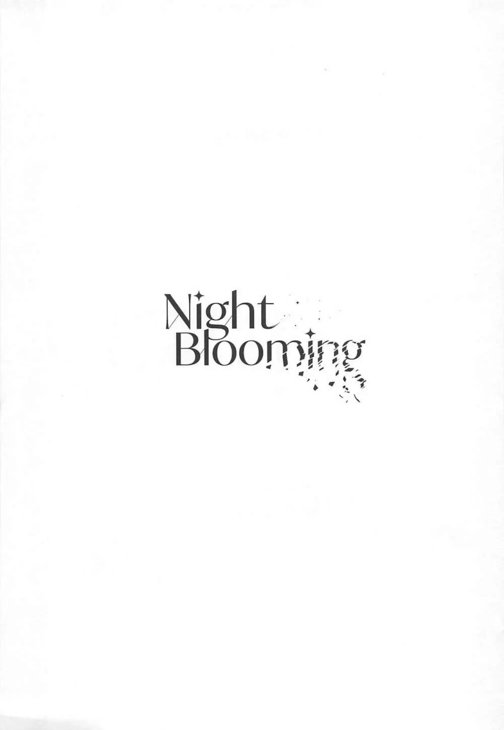 Night Blooming Page.2