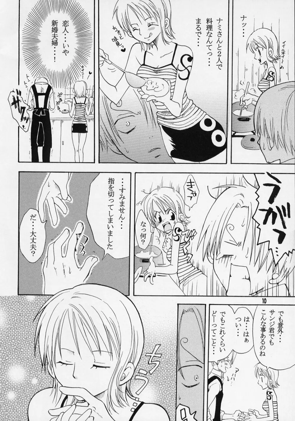 ナミちゃんと一晩中 Page.9