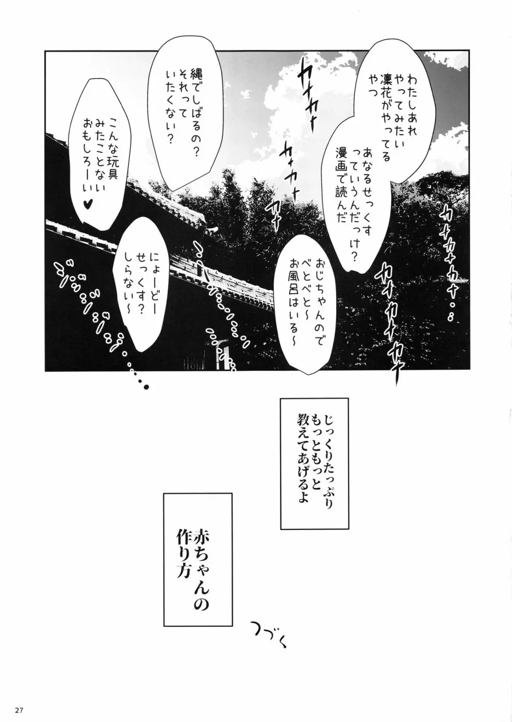 事案発生Re:01～姪っ子姉妹と僕の夏休み・前編～ Page.26