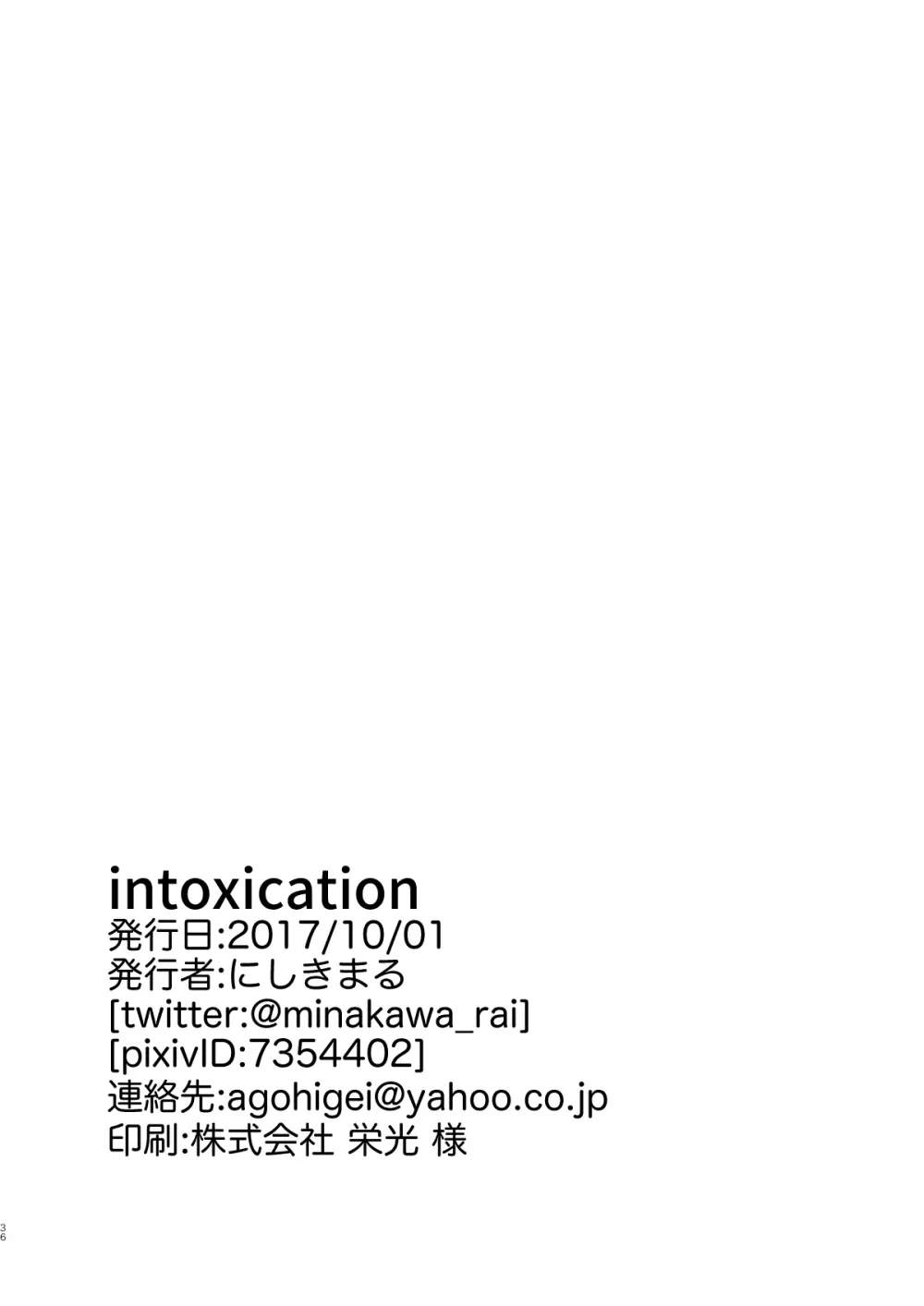 intoxication Page.35