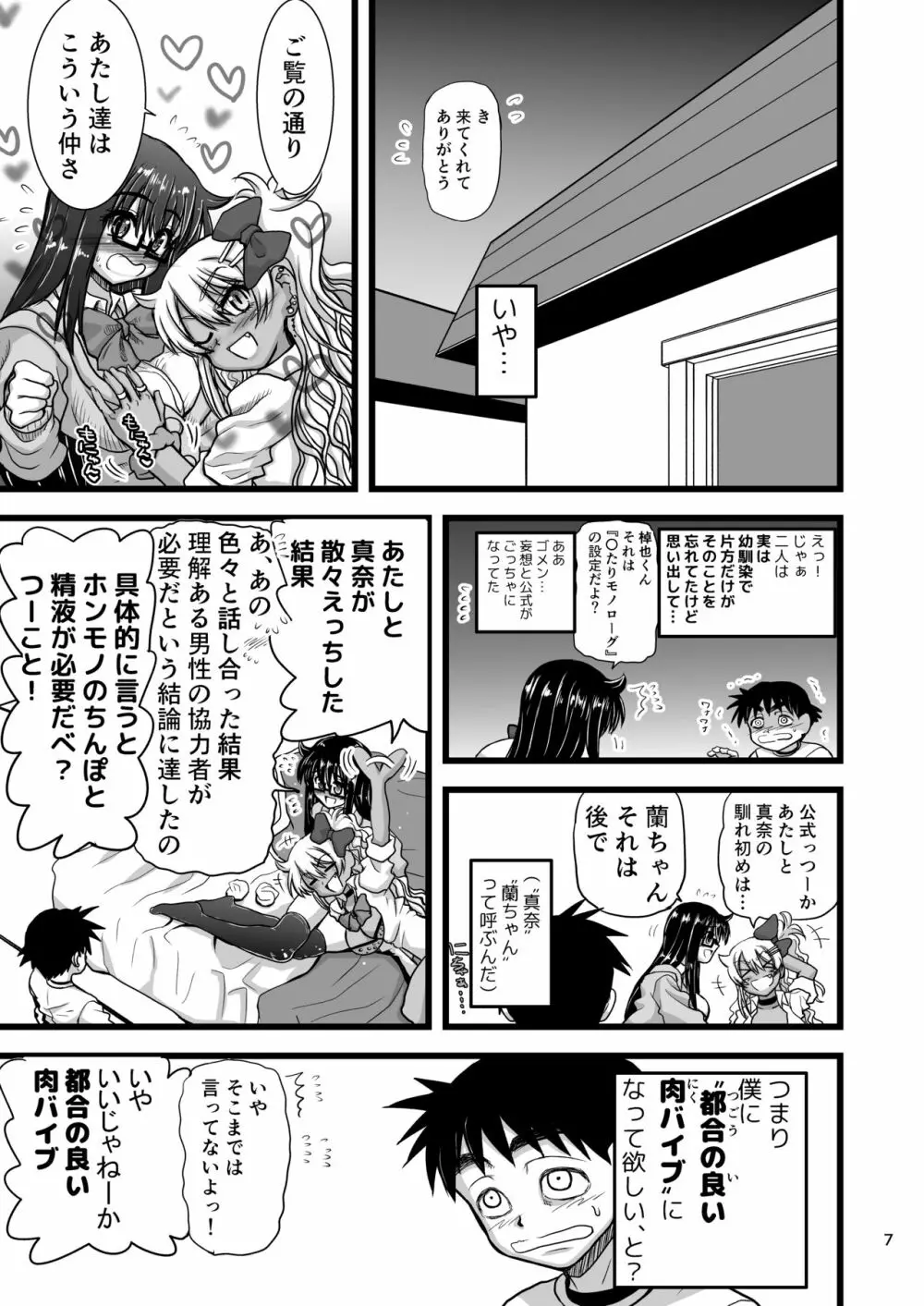 レズカップルの都合の良い肉バイブになろう! Page.7