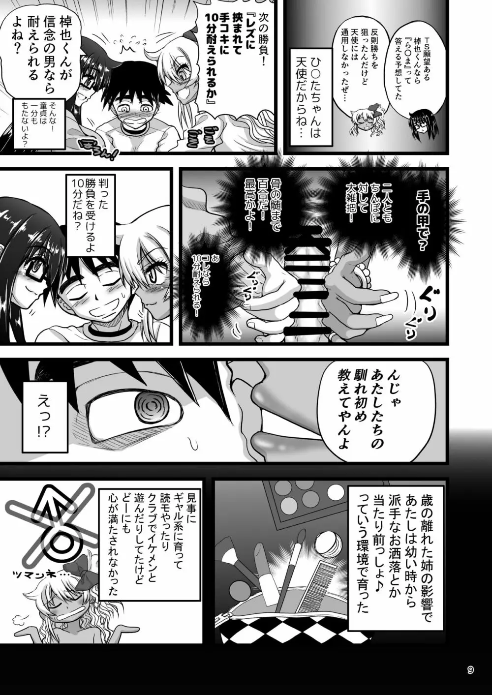 レズカップルの都合の良い肉バイブになろう! Page.9