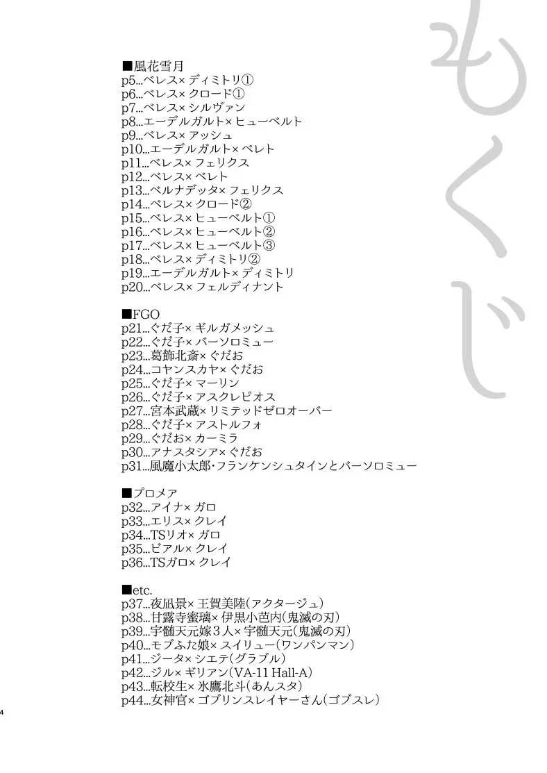 ふた×男のまとめ本4 Page.4
