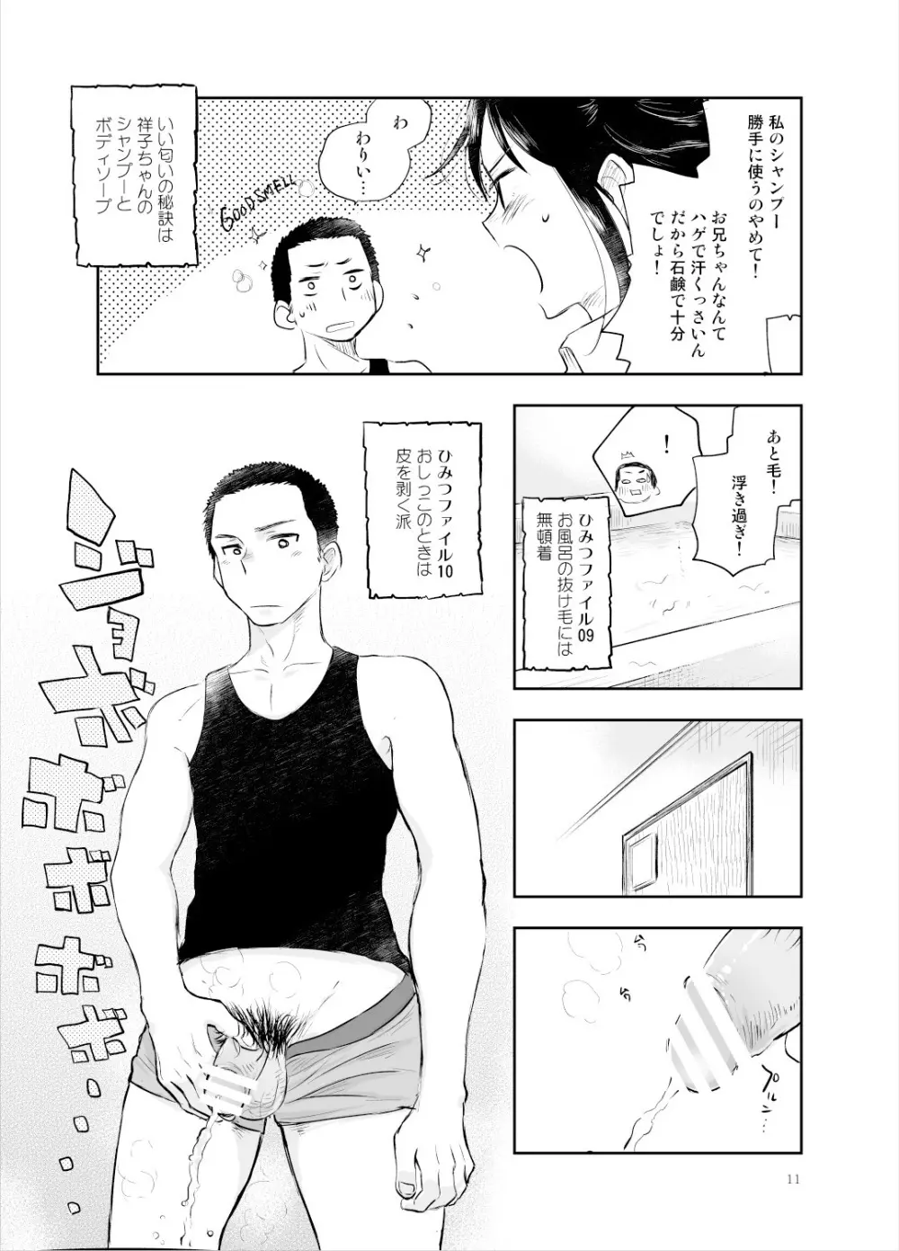 お兄ちゃんって本当オナ猿ッ! Page.10