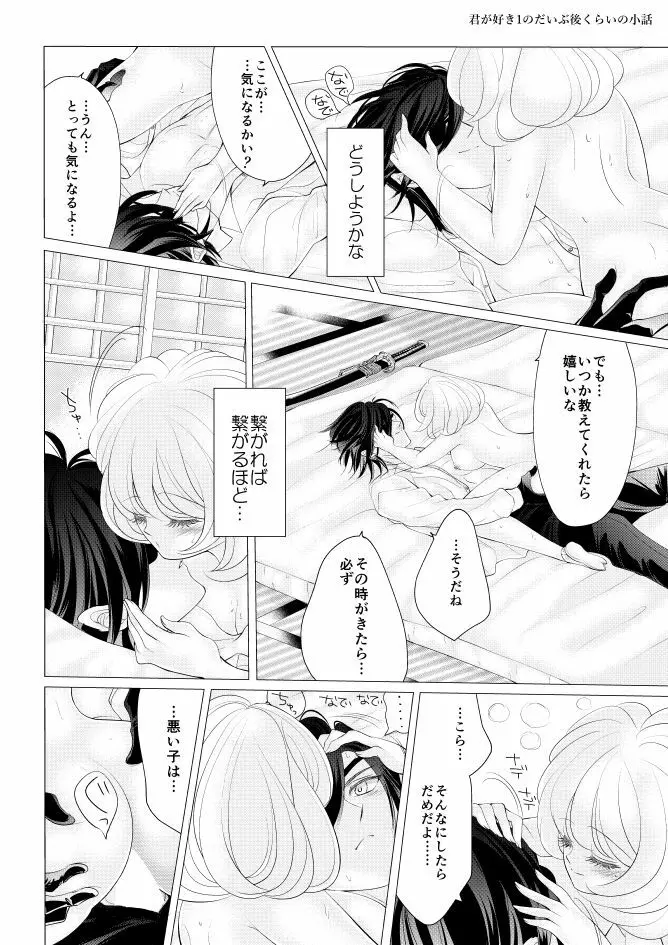 燭台切光忠×女審神者の漫画 君が好き3 Page.12