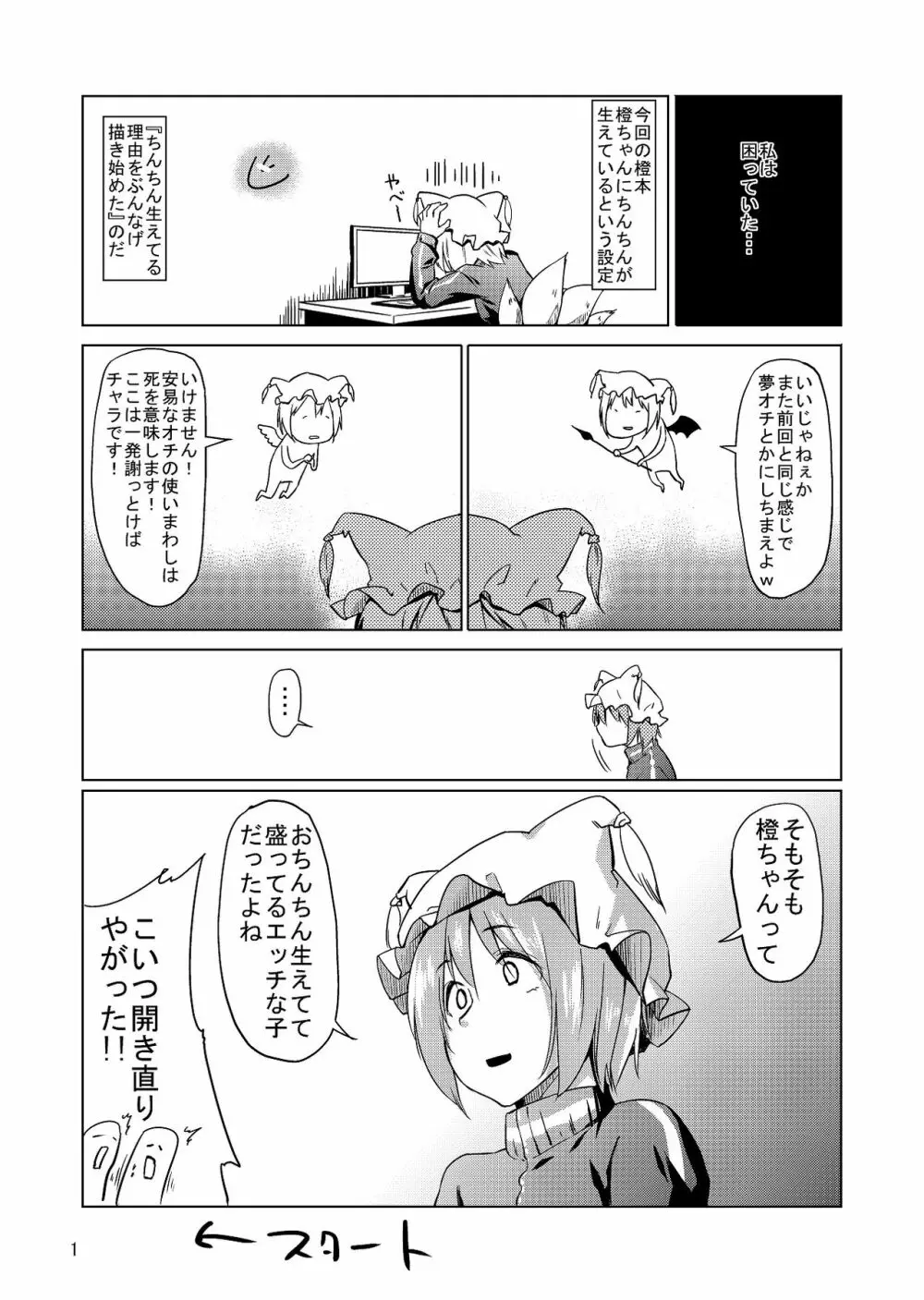 ちんちんちぇんちゃん2 Page.2