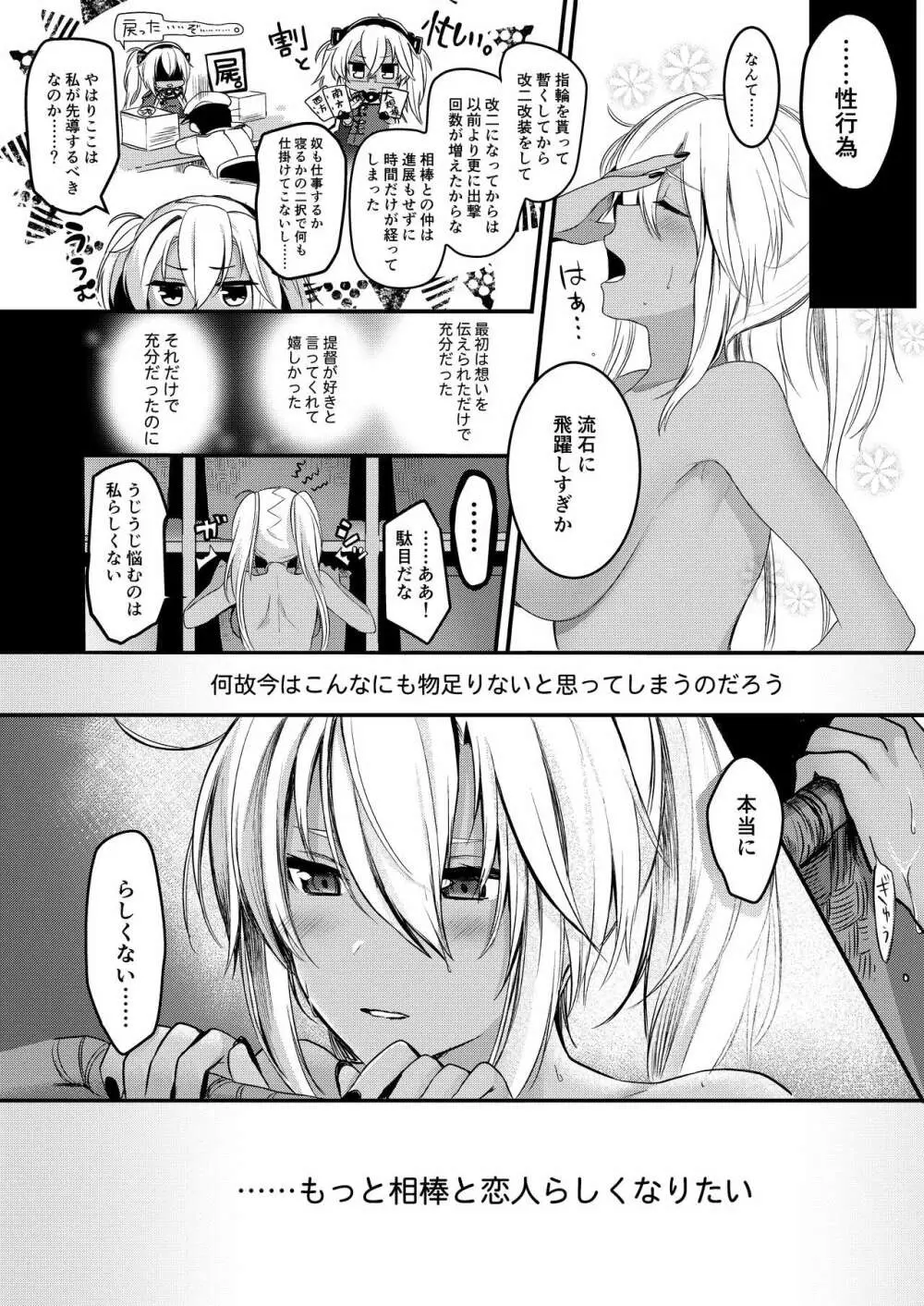 武蔵さんの夜事情 初夜編 Page.6