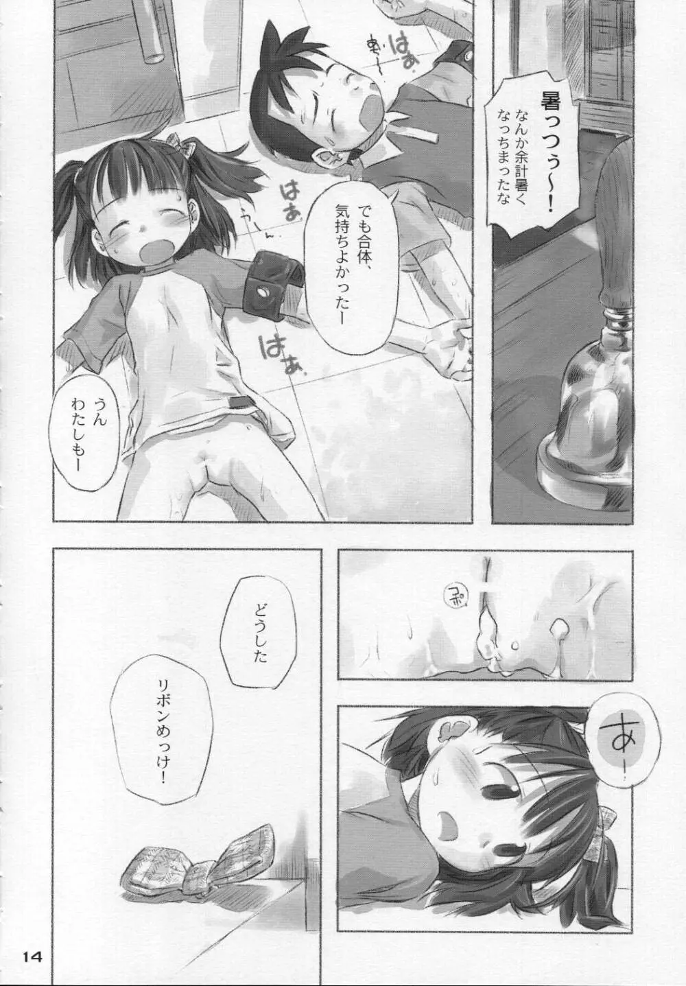 なつのかんさつにっき Page.13