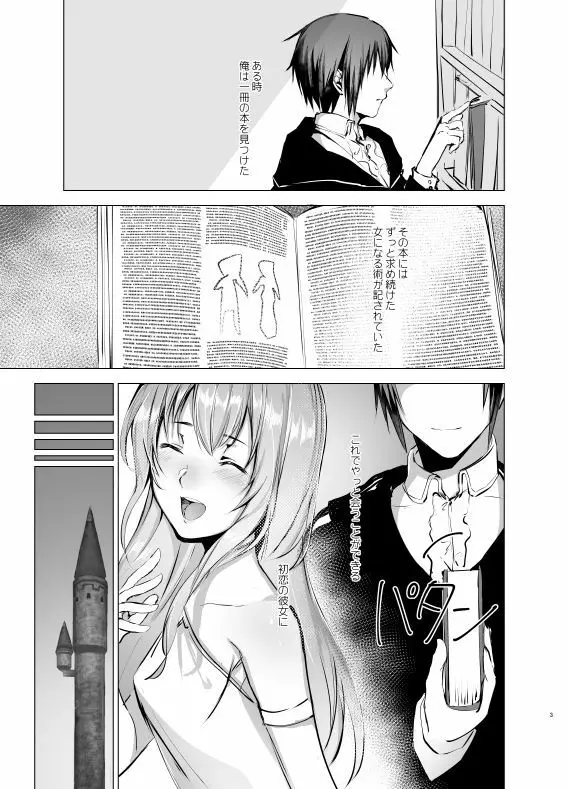 月光塔の夢 女体化童話～男子禁制の塔～ Page.3