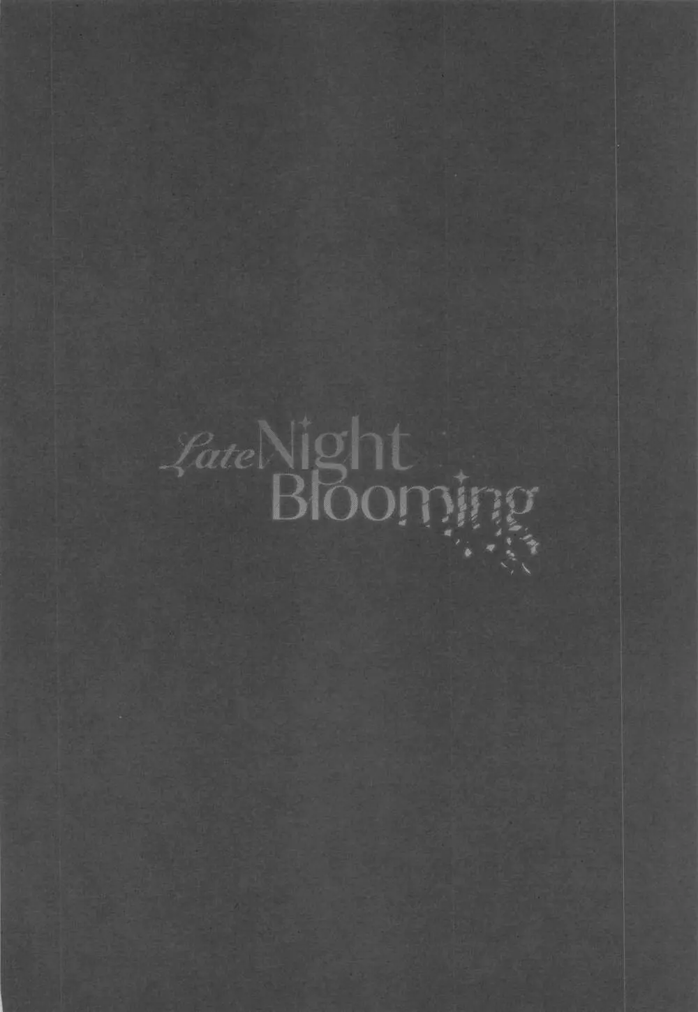 Late Night Blooming Page.40