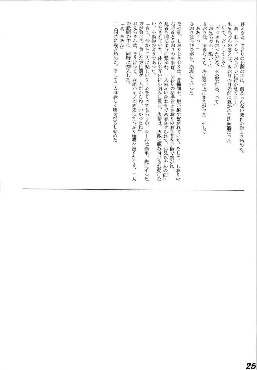 はじめてのないしょなの Page.24