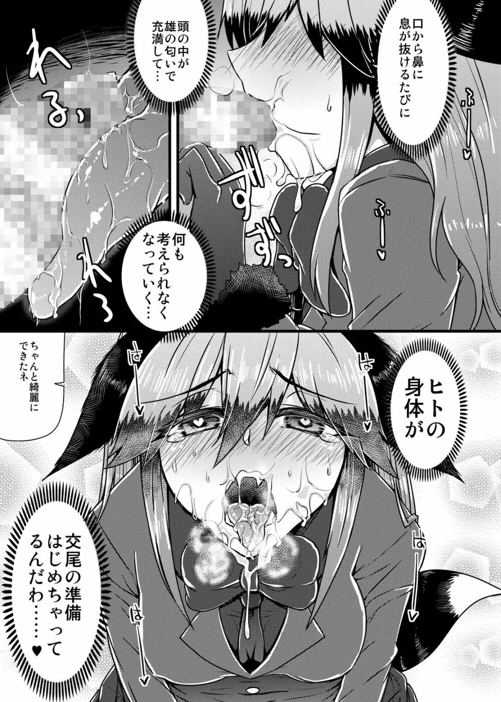 ギンギツネちゃんにヒトの交尾をおしえたいっ Page.12