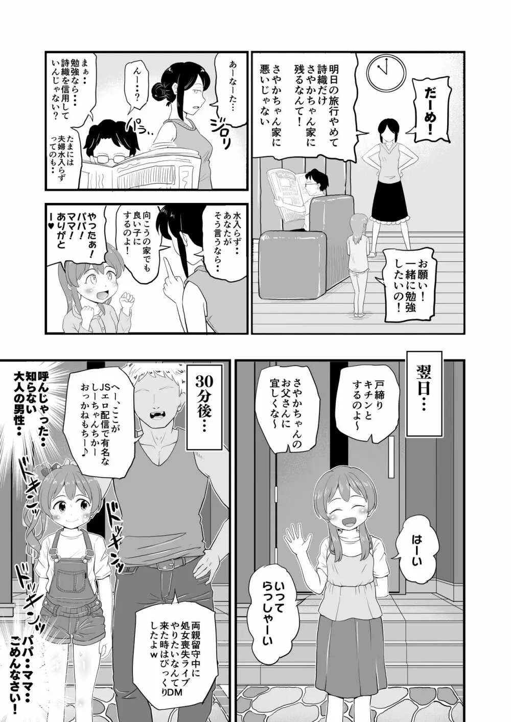 女児ビッチJSは目立ちたがり屋さん!! Page.9
