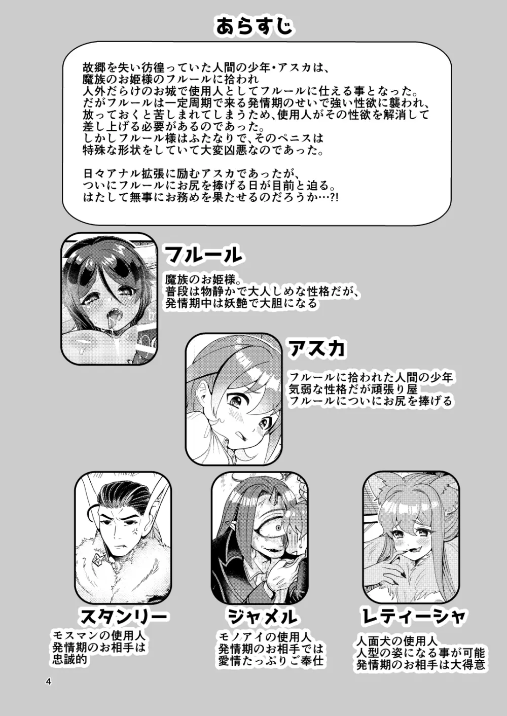 魔族姫フルールの発情期4 Page.60