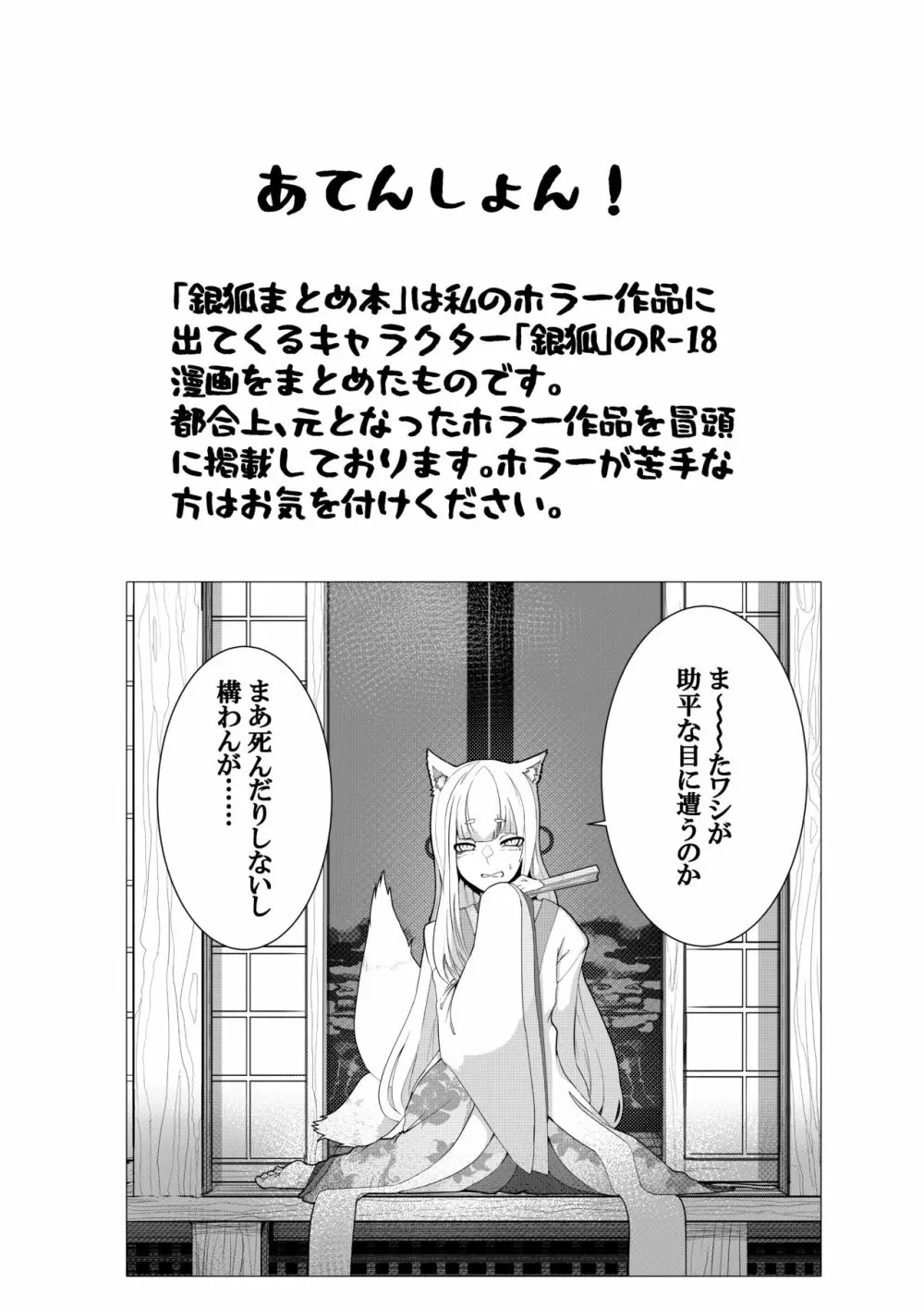 銀狐のえっちなやつまとめ本 Page.2