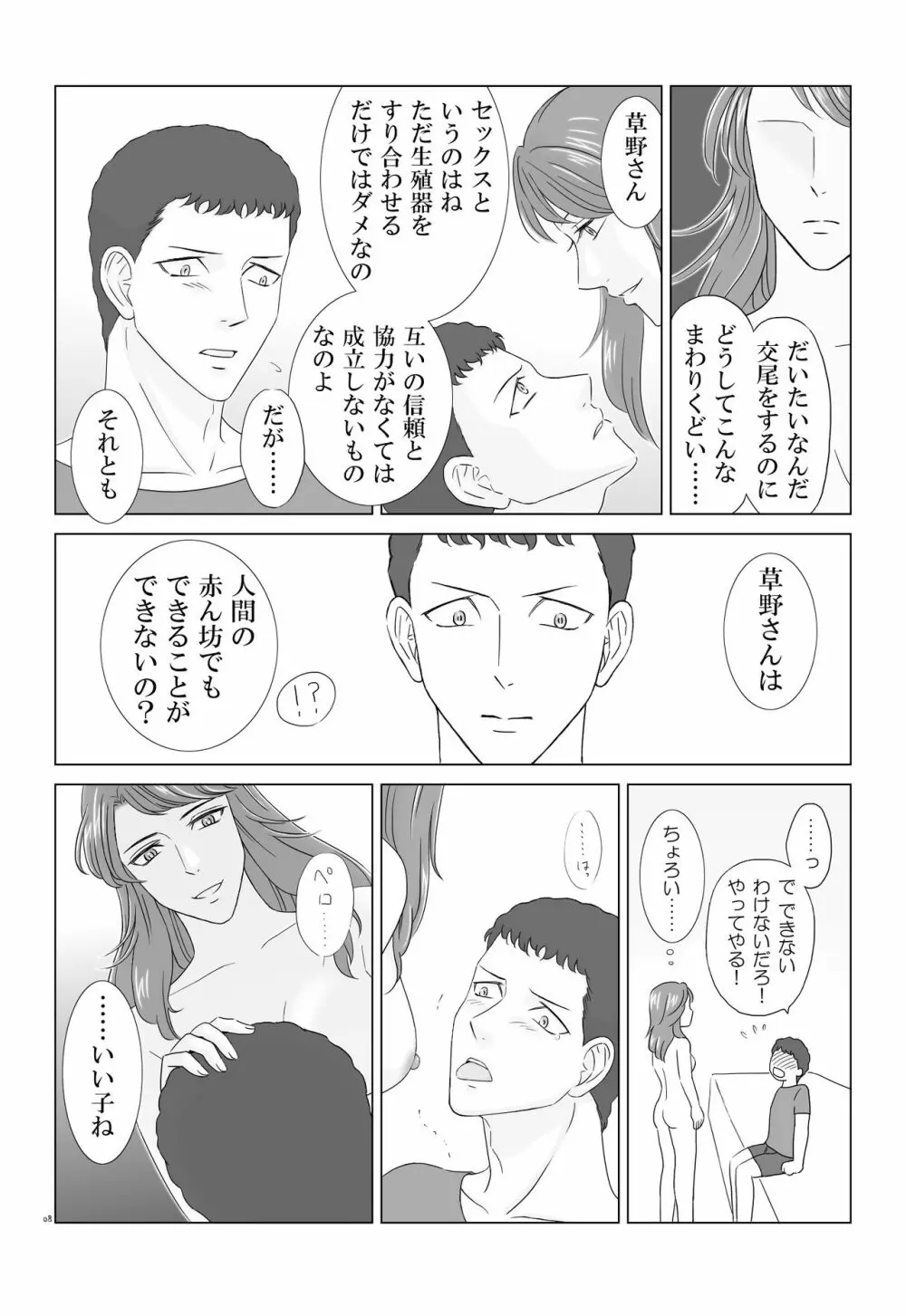 田村さんが草野さんを性的に食う話 Page.8