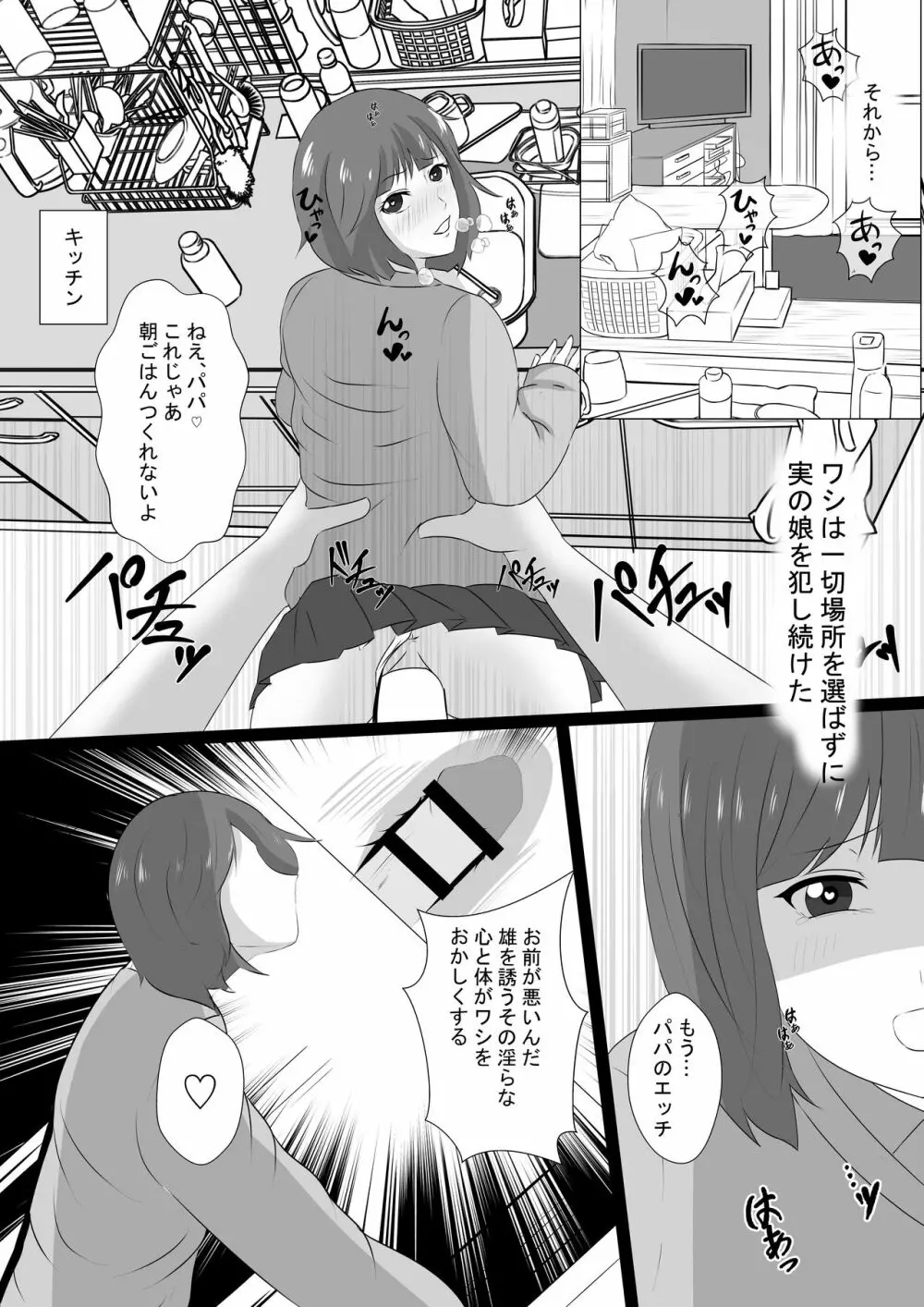 ヤンデレファザコン娘のカラダに溺れる父 Page.31