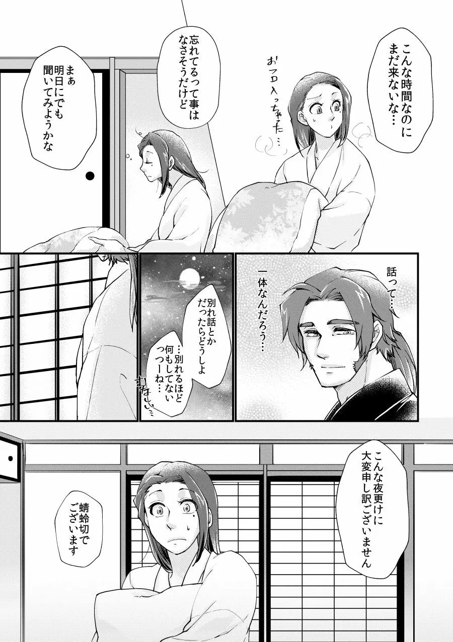 【web再録】甘やかに夜は更け【とんさに】 Page.10