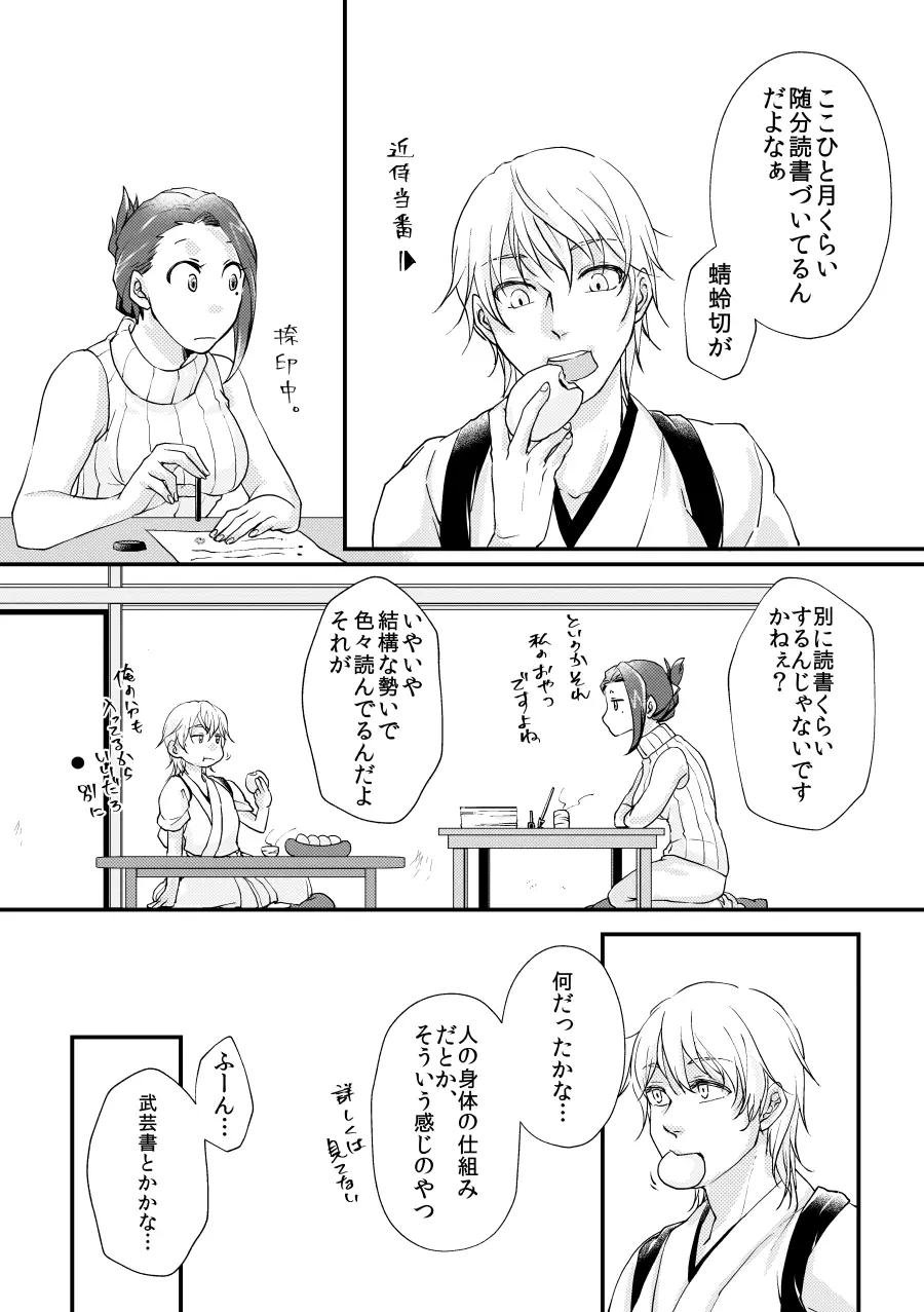 【web再録】甘やかに夜は更け【とんさに】 Page.6