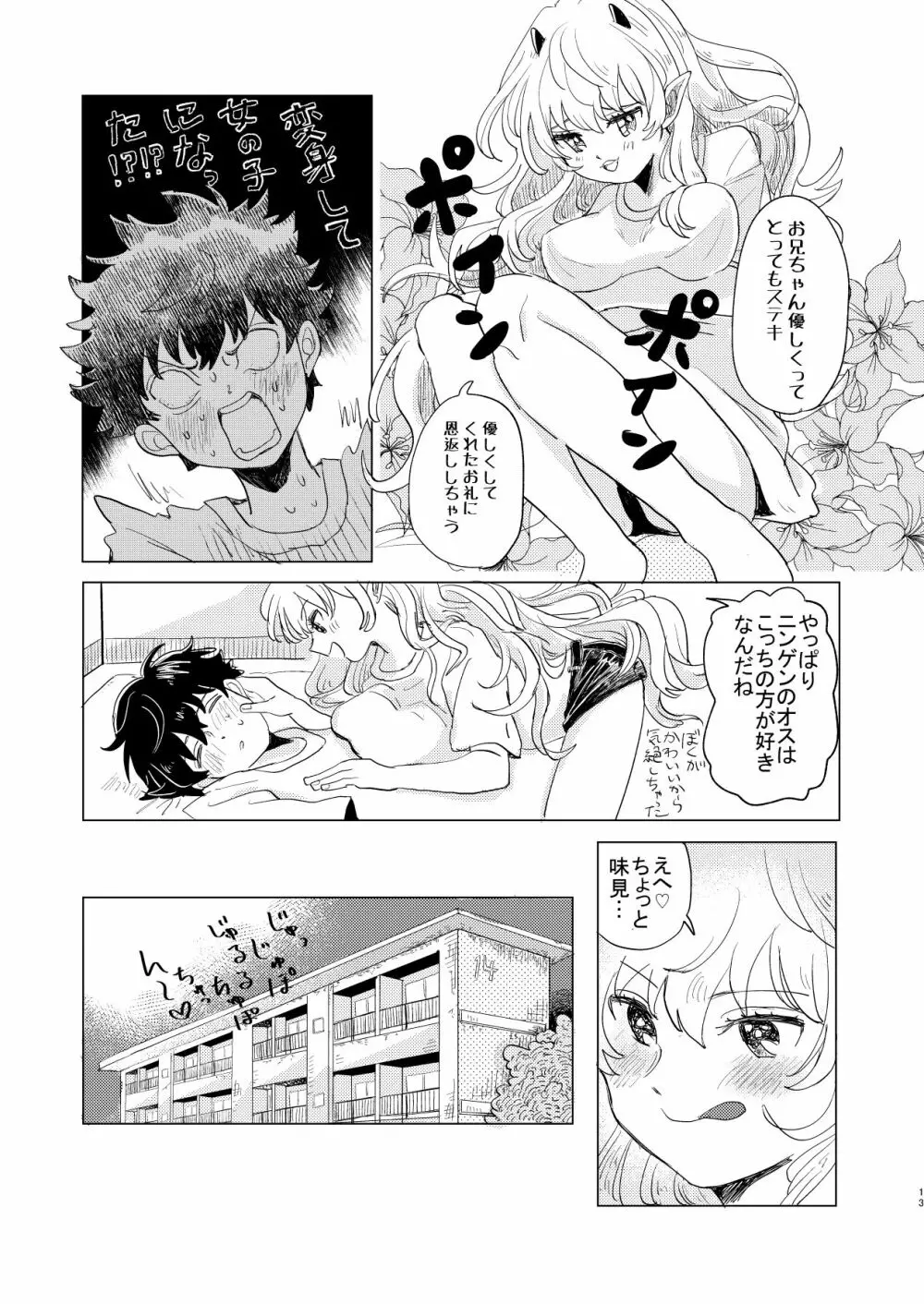 サキュバス♂と不器用なフタリ Page.13