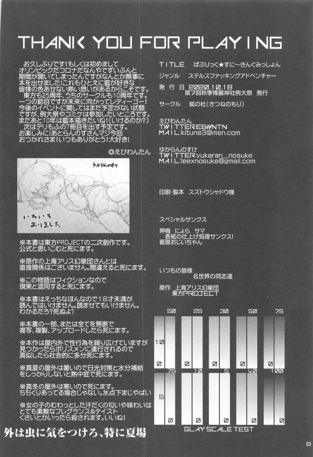 ぱぶりっく☆すに～きんぐみっしょん Page.29